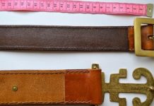 Как определить размер мужского ремня?