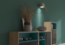 Выбор мебели для гостиной в цвете венге