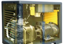 Принцип работы винтового компрессора