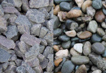 Щебень и гравий: разница между материалами