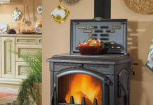 Чугунные печи-камины для тепла в доме
