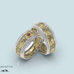 Модные тенденции: комбинированные обручальные кольца