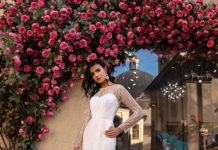 Свадебное платье прямого кроя — небезынтересный наряд