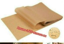 Лист пергамента для выпечки: удобство в деталях