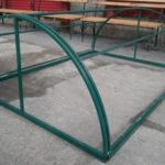 Применение арочных труб