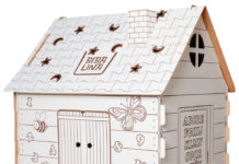 Картонный домик-раскраска: плюсы и минусы