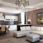 Дизайн интерьера квартиры в современном стиле