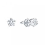 Серебряные серьги с фианитом — отличные украшения для молодых девушек