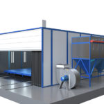 Типы дробеструйных камер