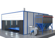 Типы дробеструйных камер