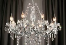 Люстра как основное средство освещения квартиры