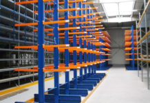 Где применяются консольные стеллажи?