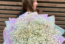 Где можно купить уникальный букет из гипсофилы?