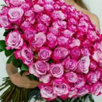 101 роза: приятные эмоции с помощью доставки цветов