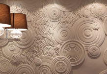 Гипсовые панно в интерьере