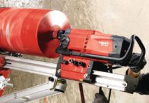 Особенности работы с установкой алмазного бурения