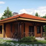 Одноэтажные дома из Сип-панелей