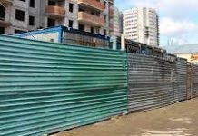 Внешнее обустройство и оформление строительных площадок