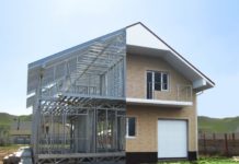 Дом на основе металлокаркаса из ЛСТК – тройная выгода!