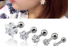 Серьги-пусеты: виды, особенности