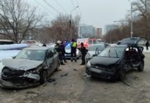 Три человека попали в больницу после ДТП на пр.Мира в Томске