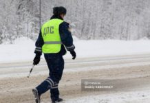 ГИБДД задержала пьяного водителя КамАЗа в Колпашево