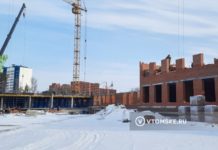 Новую школу на Высоцкого в Томске обещают открыть 1 сентября 2025г: как идет стройка