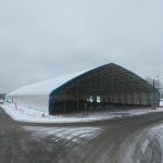 Современные каркасно-тентовые ангары