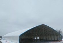Современные каркасно-тентовые ангары