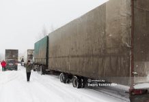 Ограничения для большегрузов по дорогам Томской области продлили до июня