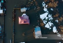 Из-за угрозы разлива Томи школу в Черной Речке перевели на удаленку, а детсад закрыли