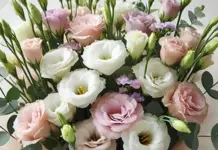 Эустомы от AzaliaNow: стильные композиции для любого настроения