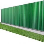 Заборы из профнастила: плюсы и минусы